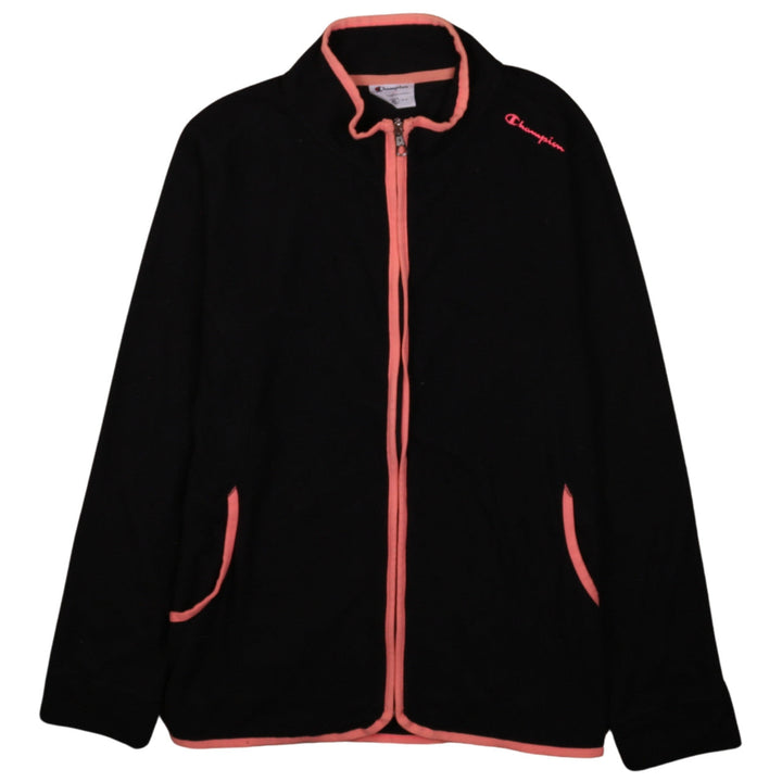 Champion Women's Black Fleece Full Zip Jacket XL