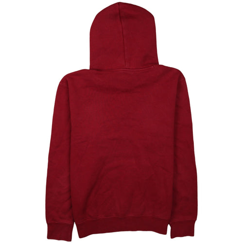 Champion Men's Red Medium Pullover Hoodie Organic Cotton