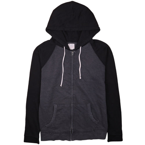Champion Men’s Grey Full Zip Hoodie Medium Athletic Fit