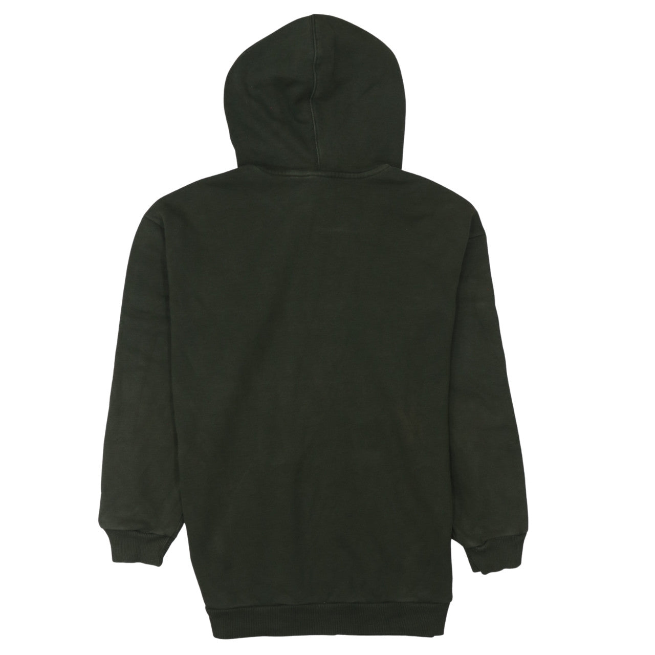 Adidas Women Dark Green Hoodie Size S Pullover Hooded Sweatshirt