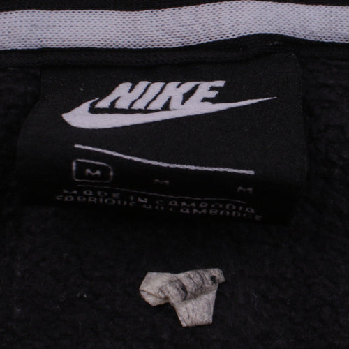 Nike Air Men's Black 1/2 Zip Pullover Hoodie Medium