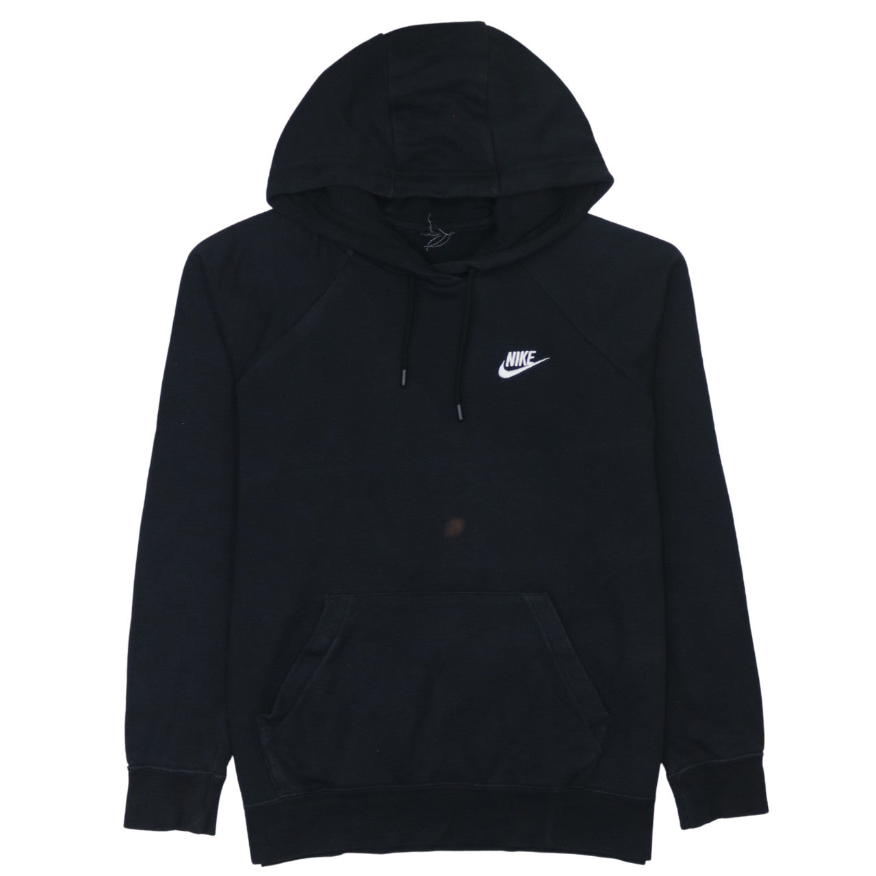 Nike Men's Black Pullover Hoodie Medium Logo Fleece Sweatshirt