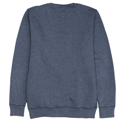 Tommy Jeans Men's Blue Regular Fit Logo Sweatshirt Size S