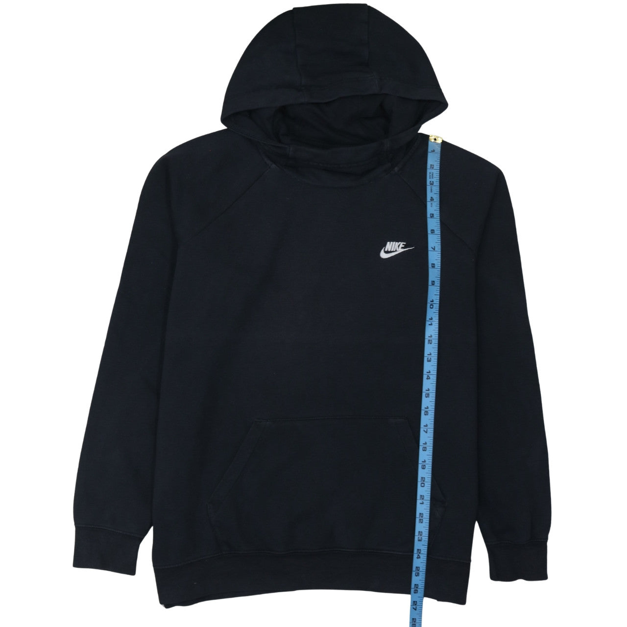 Nike Men’s Black XL Pullover Hoodie with Logo Pocket Fleece