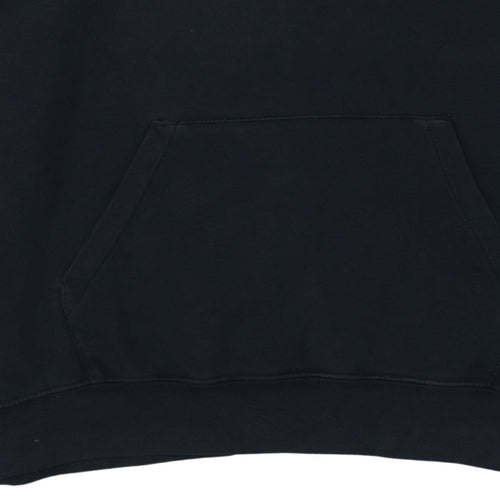 Nike Men’s Black XL Pullover Hoodie with Logo Pocket Fleece
