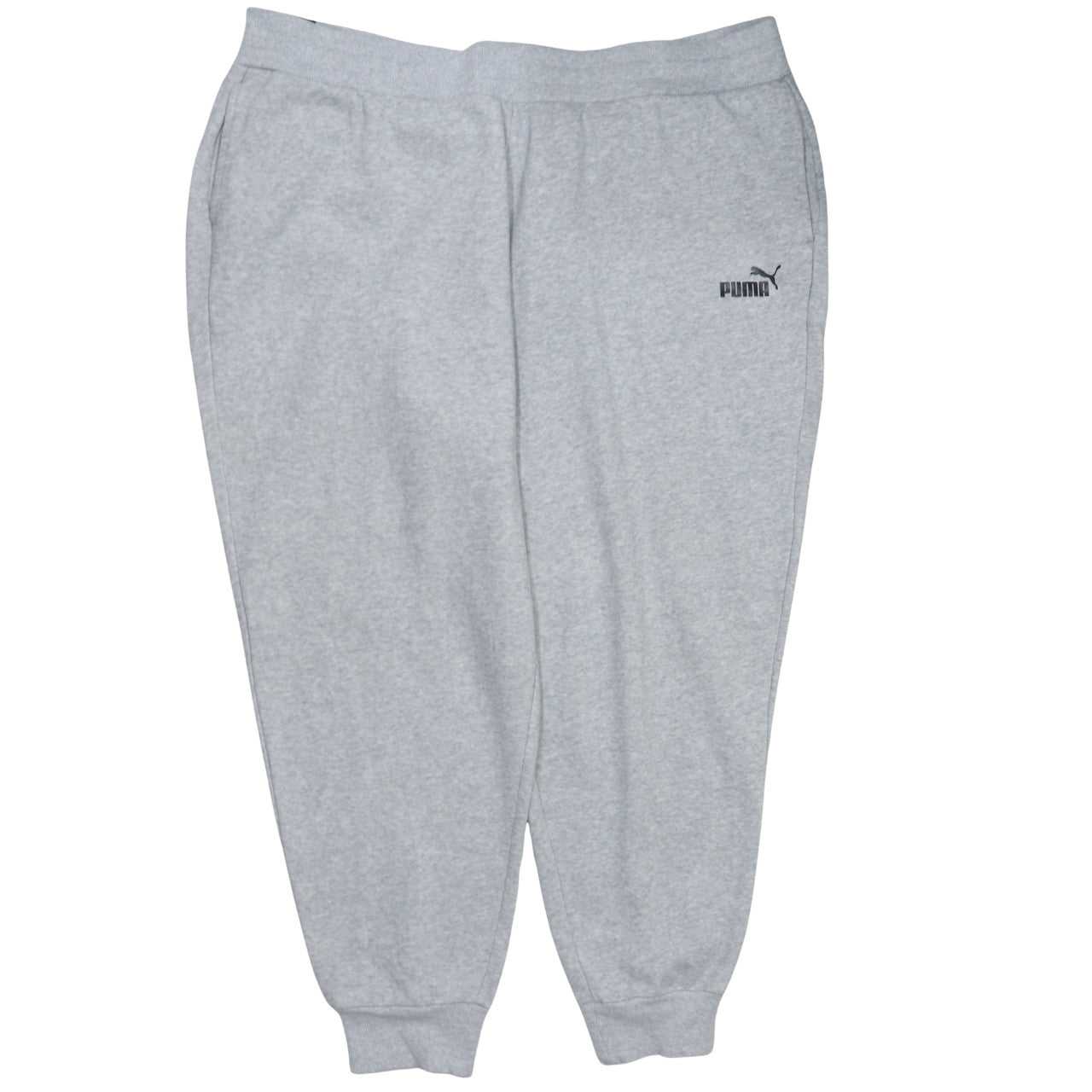 Puma Men’s Grey 3XL Jogger Sweatpants Fleece Tapered Fit