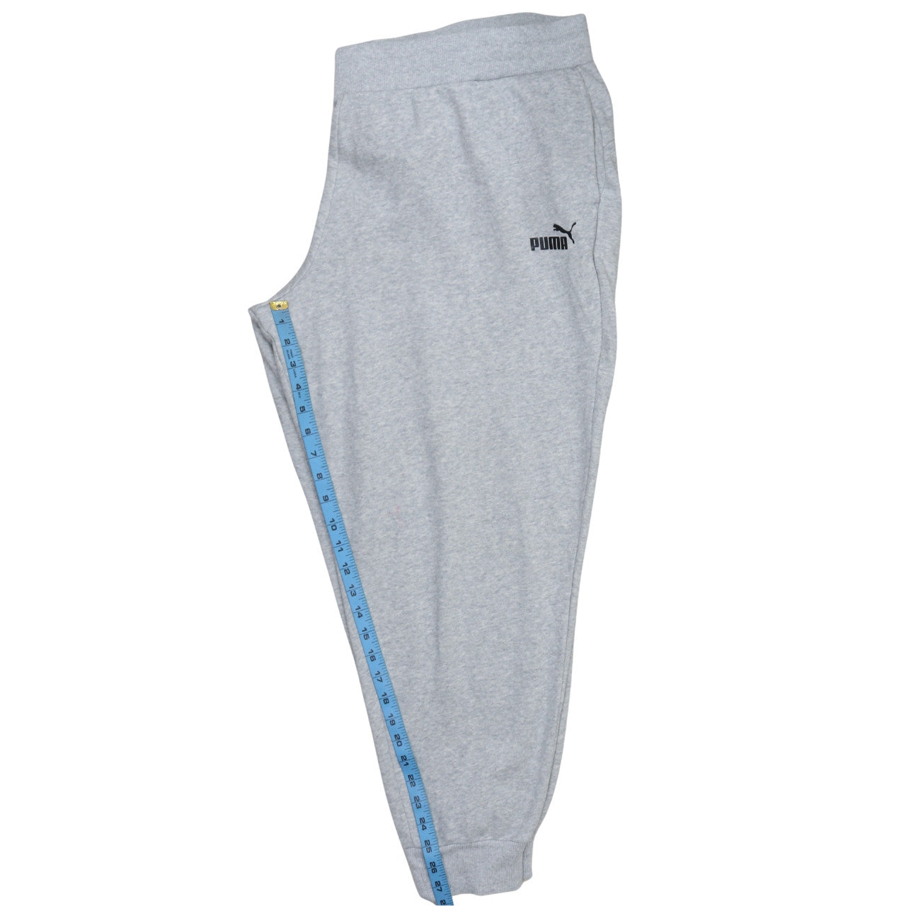Puma Men’s Grey 3XL Jogger Sweatpants Fleece Tapered Fit