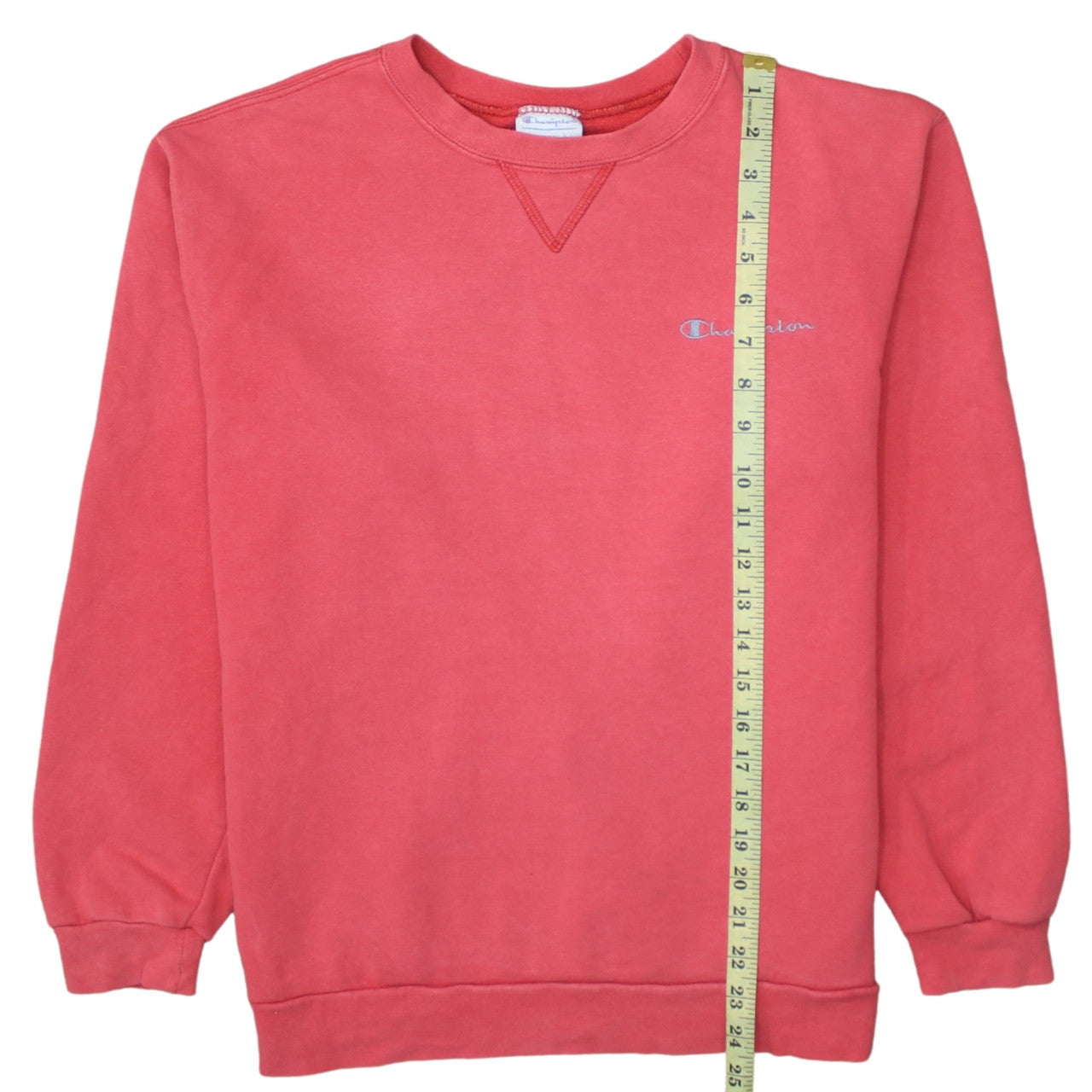 Champion Women's Pink Small Crew Neck Pullover Sweatshirt