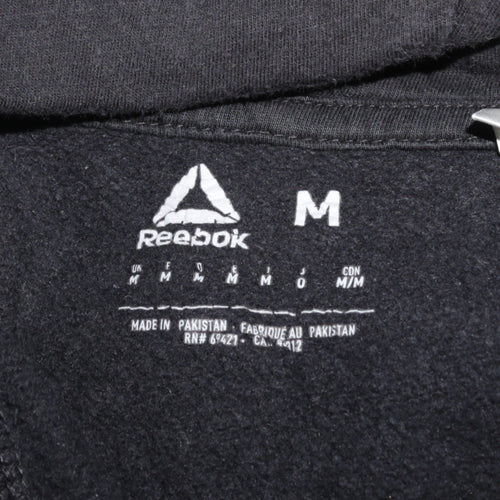 Reebok Men's Black CrossFit Pullover Hoodie M Regular Fit