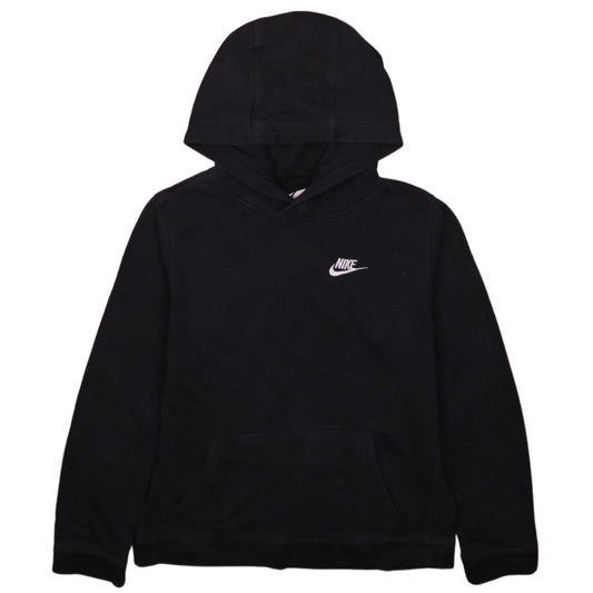 Nike Men's Black XL Pullover Hoodie Sweatshirt Fleece Logo
