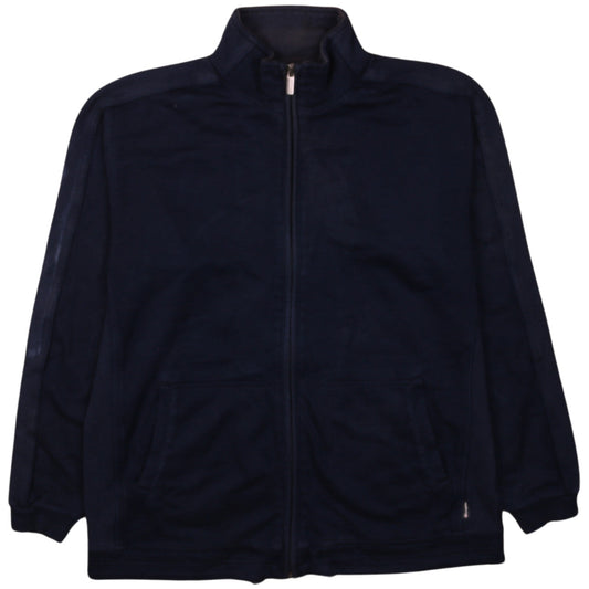 Champion Men’s Blue Full Zip Fleece Sweatshirt M