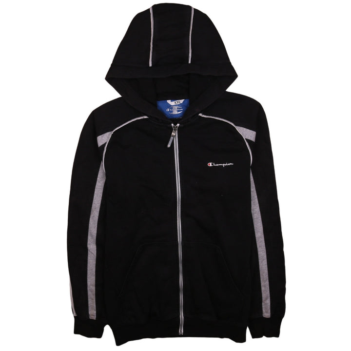 Champion Men's Black 2XL Full Zip Hoodie Sports Style