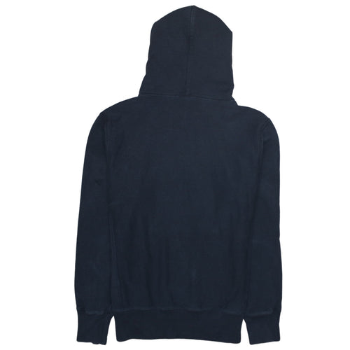 Champion Men's Blue Reverse Weave Pullover Hoodie Size L