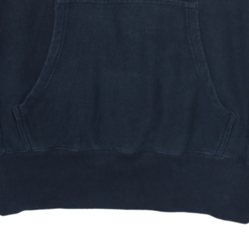 Champion Men's Blue Reverse Weave Pullover Hoodie Size L