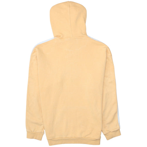 Adidas Women’s Beige Pullover Hoodie XS Relaxed Fit Cotton Blend