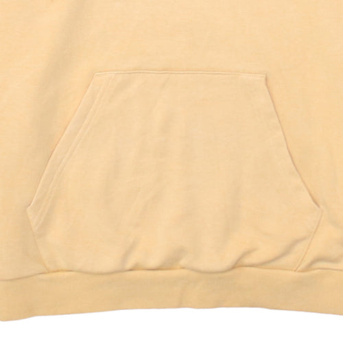 Adidas Women’s Beige Pullover Hoodie XS Relaxed Fit Cotton Blend