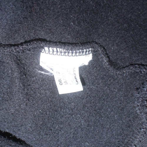 Adidas Men Black Pullover Hoodie Size L Fleece Sportswear