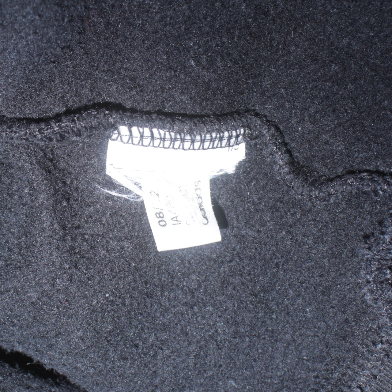 Adidas Men Black Pullover Hoodie Size L Fleece Sportswear