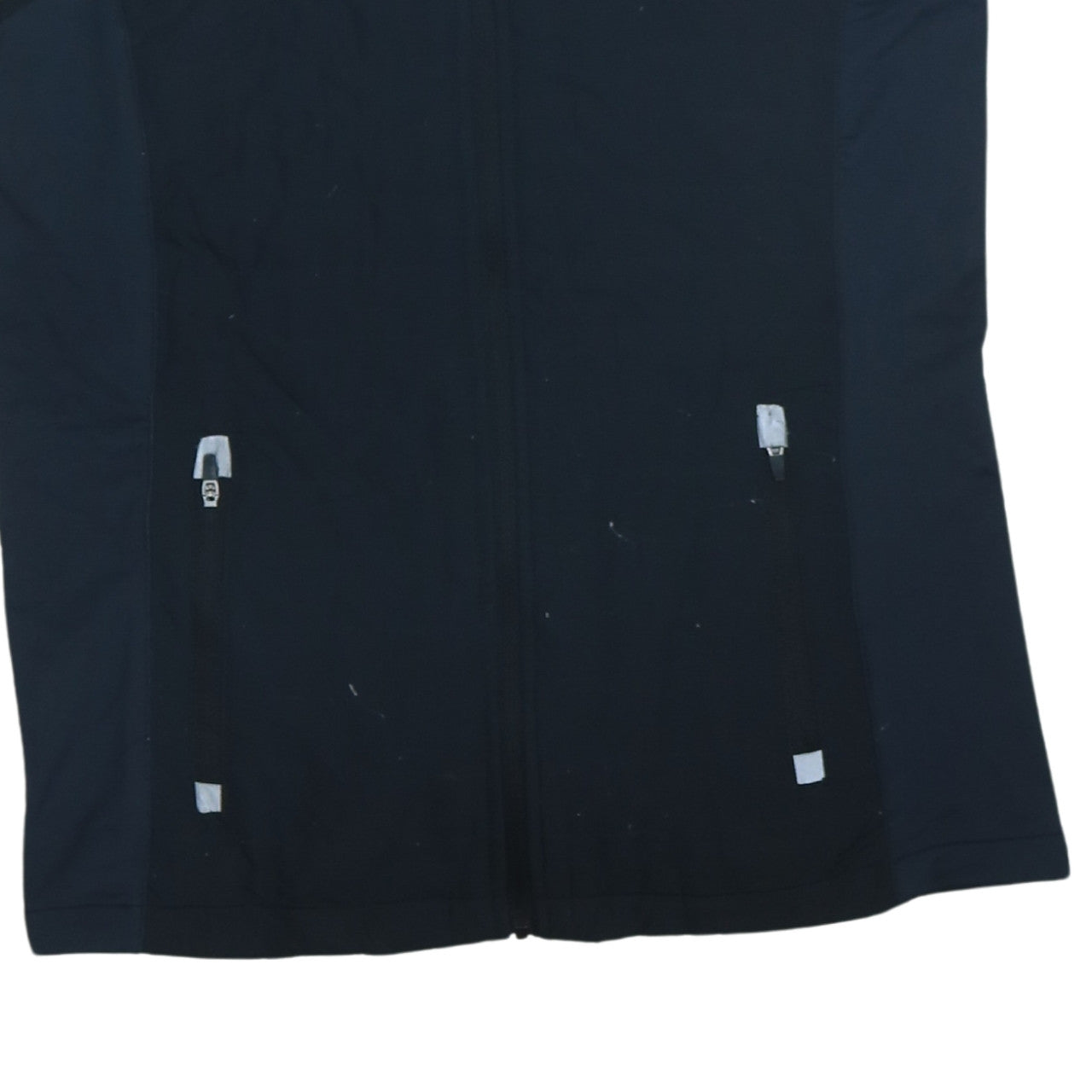 Umbro Women's Black Softshell Waistcoat Size 8 Sleeveless Zip Vest