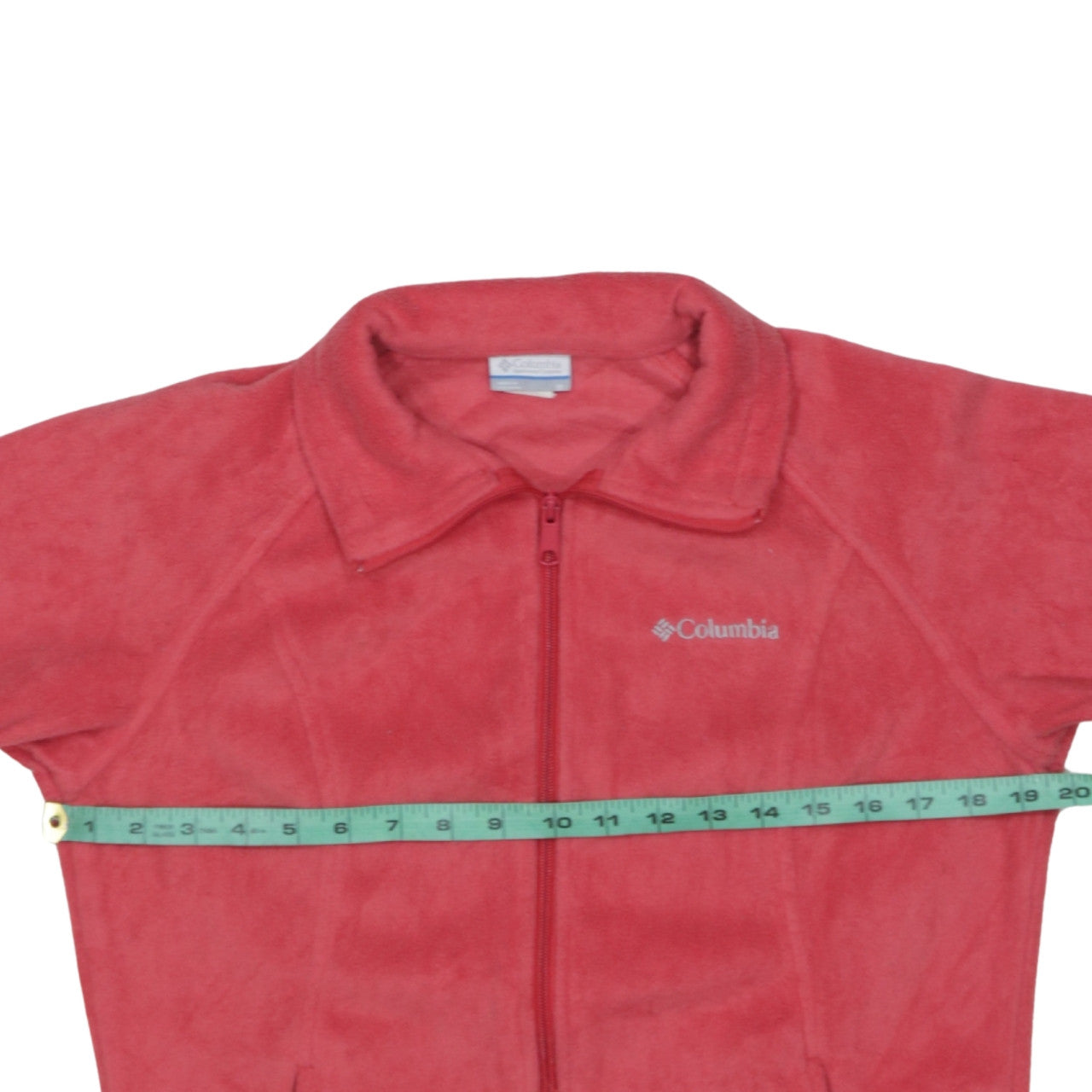 Columbia Womens Pink Fleece Full Zip Jacket Size M