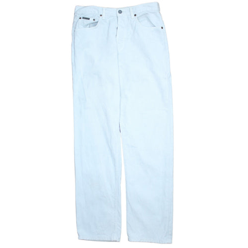 Girbaud Men's Light Blue Straight Leg Cotton Jeans 32W 34L