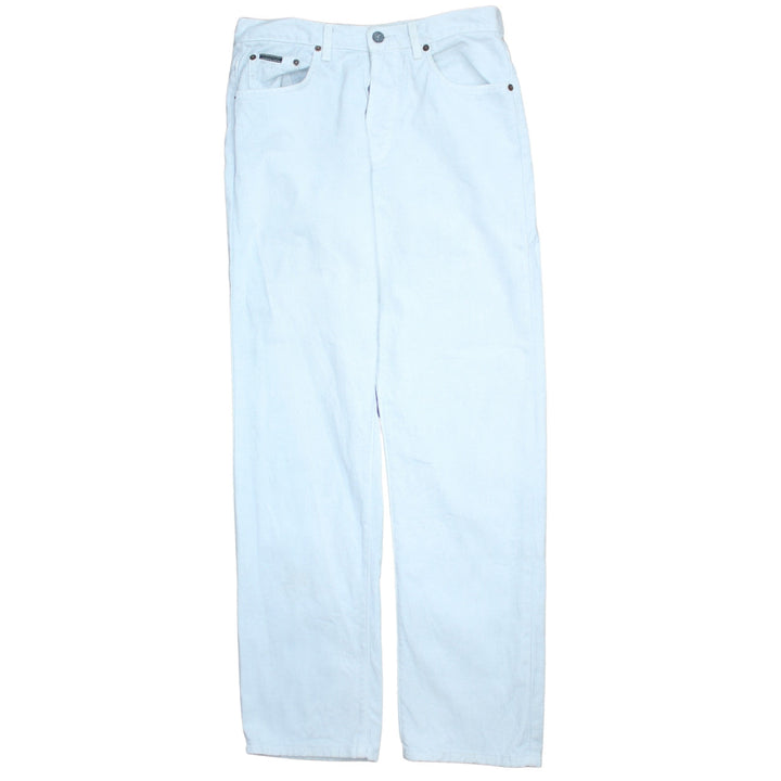 Girbaud Men's Light Blue Straight Leg Cotton Jeans 32W 34L