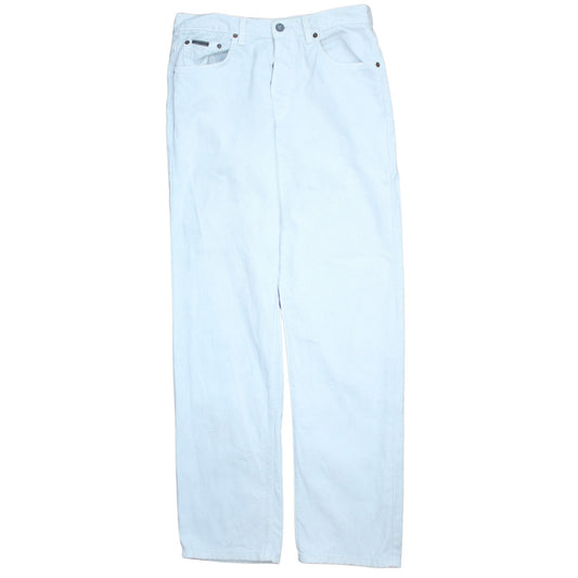 Girbaud Men's Light Blue Straight Leg Cotton Jeans 32W 34L