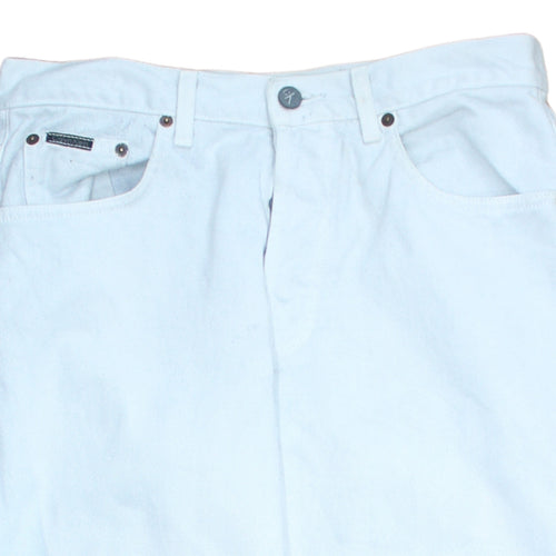 Girbaud Men's Light Blue Straight Leg Cotton Jeans 32W 34L