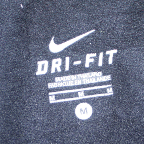 Nike Men's Black Full Zip Dri-Fit Sweatshirt Size M Athletic Jacket