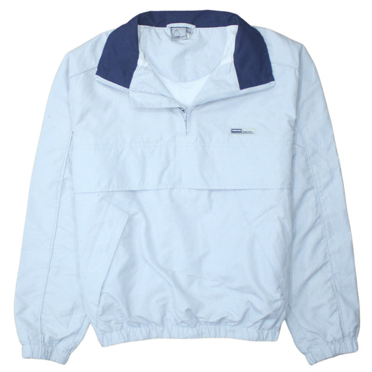 HEAD Women's Blue Size 12 Half Zip Windbreaker Jacket