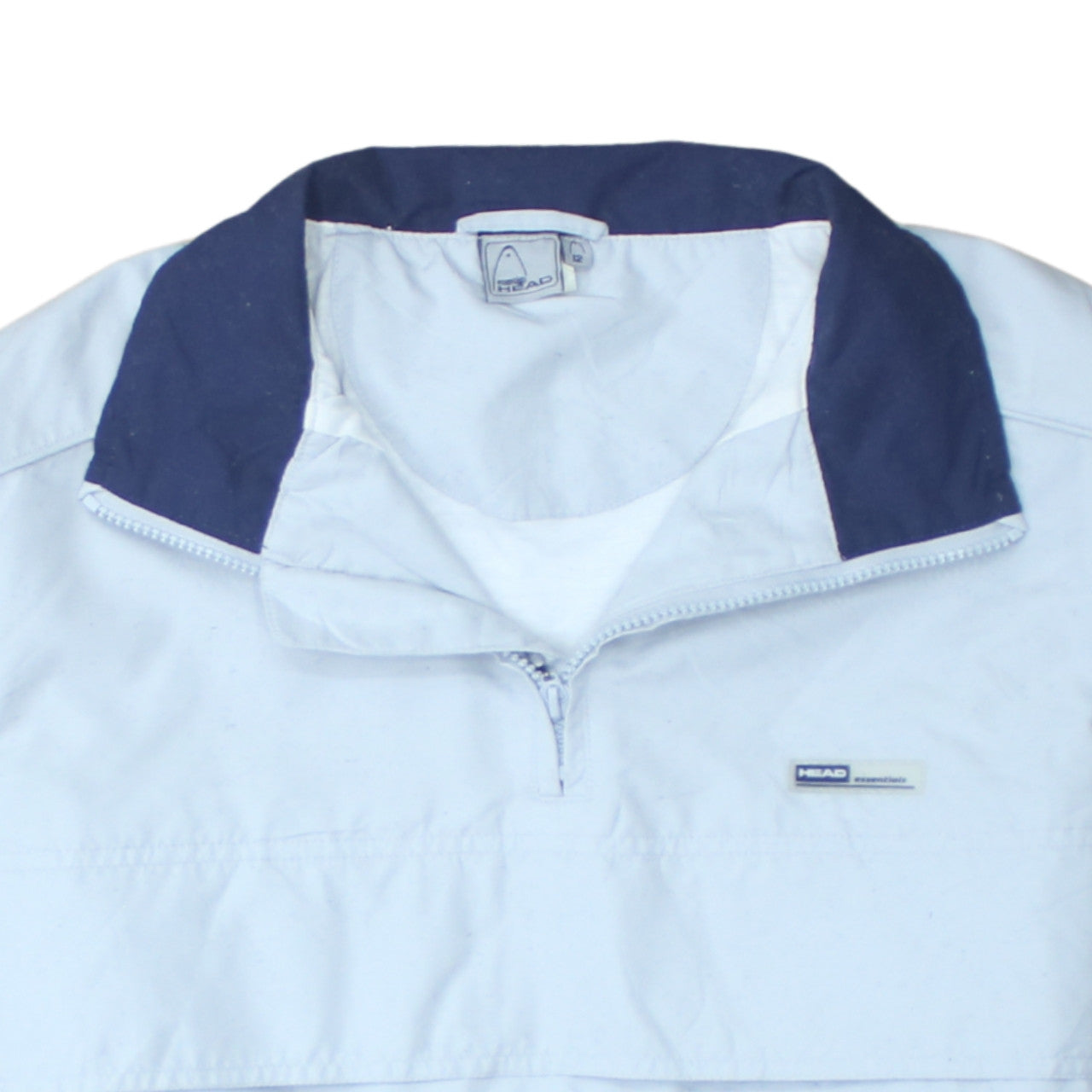 HEAD Women's Blue Size 12 Half Zip Windbreaker Jacket