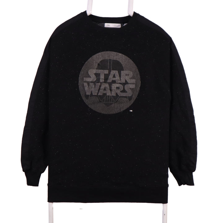 ZARA Boys Black Star Wars Pullover Sweatshirt Size 13-14 Years