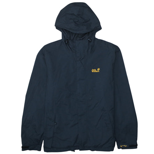 Jack Wolfskin Mens Black XL Waterproof Hooded Parka Jacket