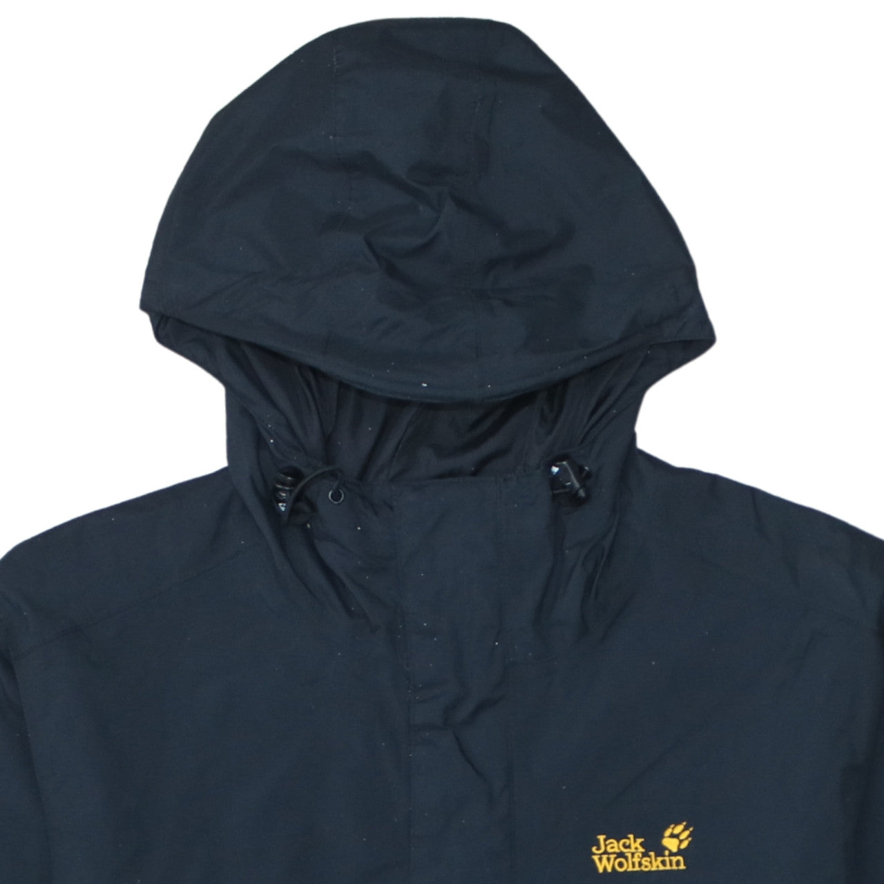 Jack Wolfskin Mens Black XL Waterproof Hooded Parka Jacket
