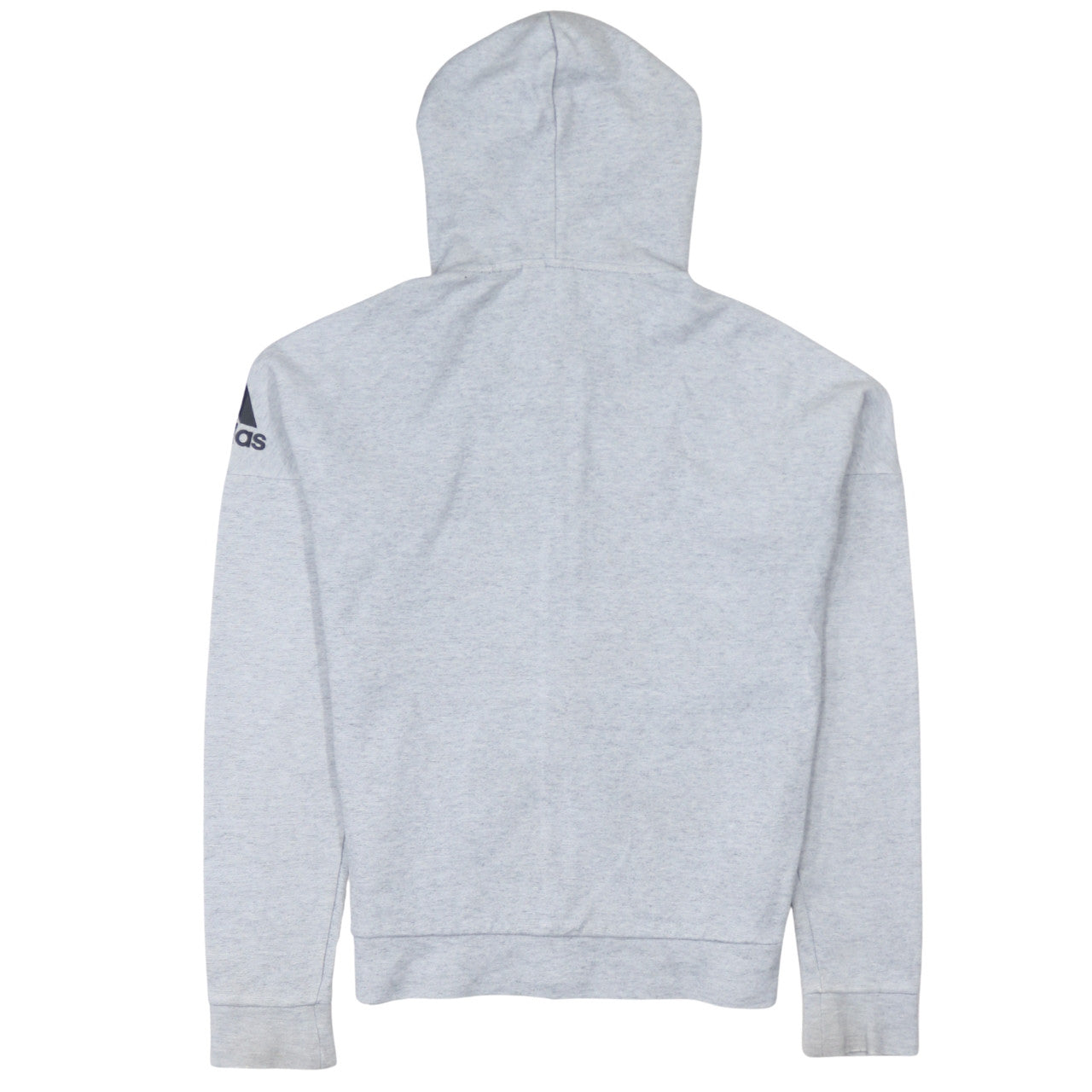 Adidas Men's Grey XS Full Zip Hooded Sweatshirt