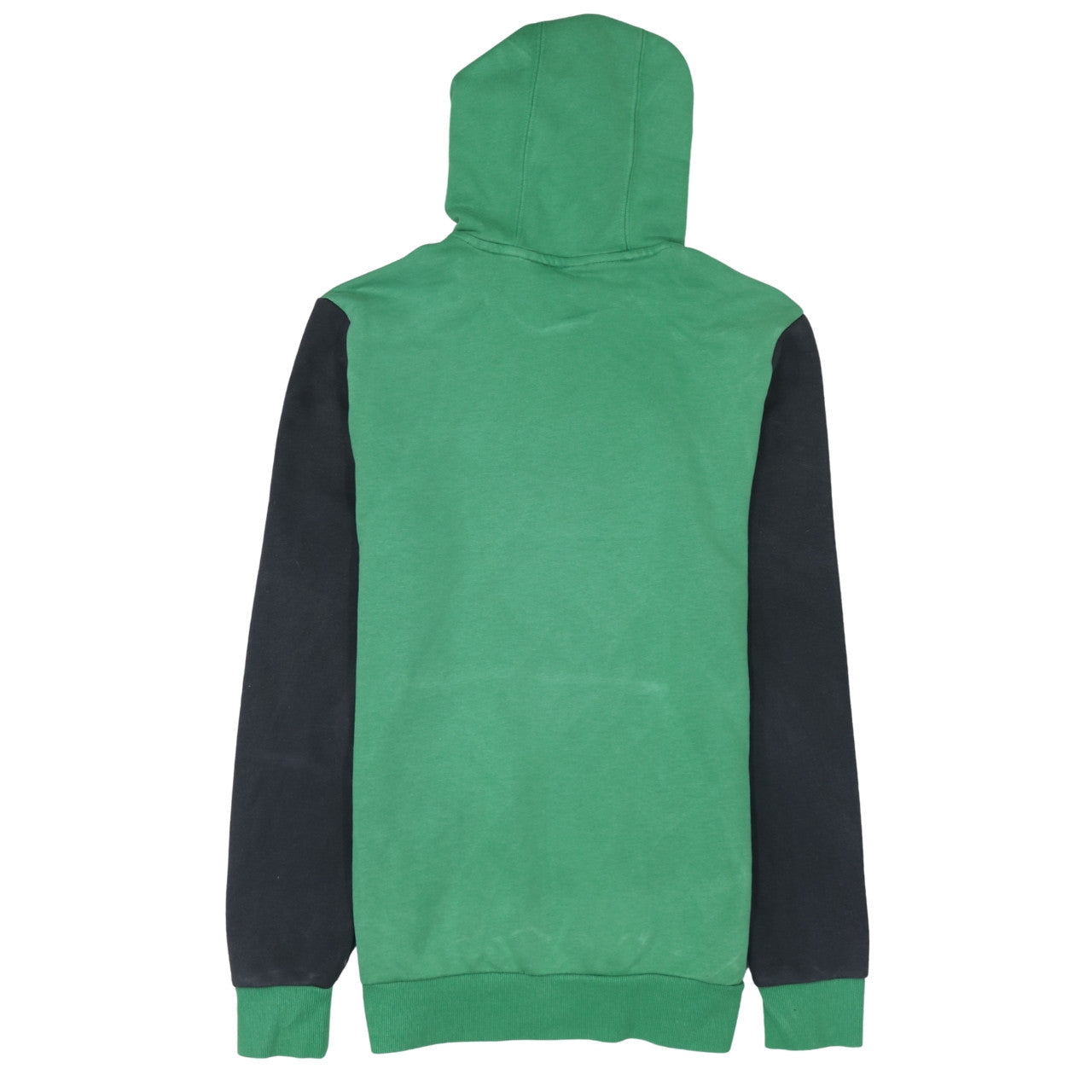 Adidas Boys Green & Black Pullover Hoodie Size 15-16 Years Regular Fit