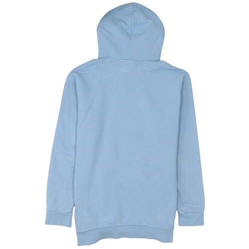 Adidas Men's Blue Pullover Hoodie Size L Sports Logo Sweatshirt