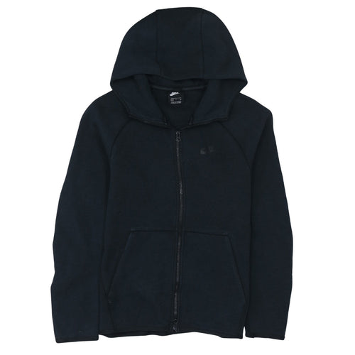 Nike Men's Black Full Zip Hoodie Size S Regular Fit Fleece