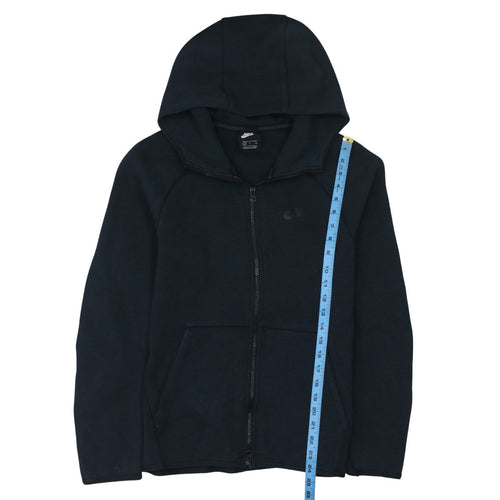 Nike Men's Black Full Zip Hoodie Size S Regular Fit Fleece