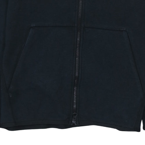 Nike Men's Black Full Zip Hoodie Size S Regular Fit Fleece