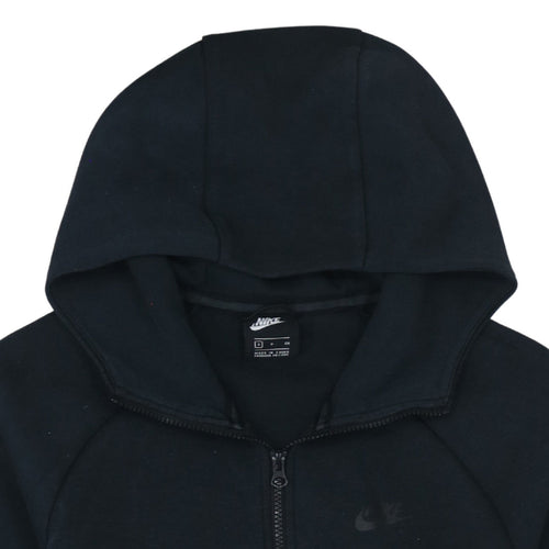 Nike Men's Black Full Zip Hoodie Size S Regular Fit Fleece