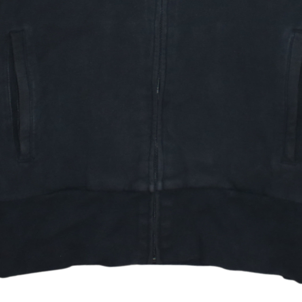 Adidas Women Black Full Zip Hoodie Size 16 Classic Sportswear