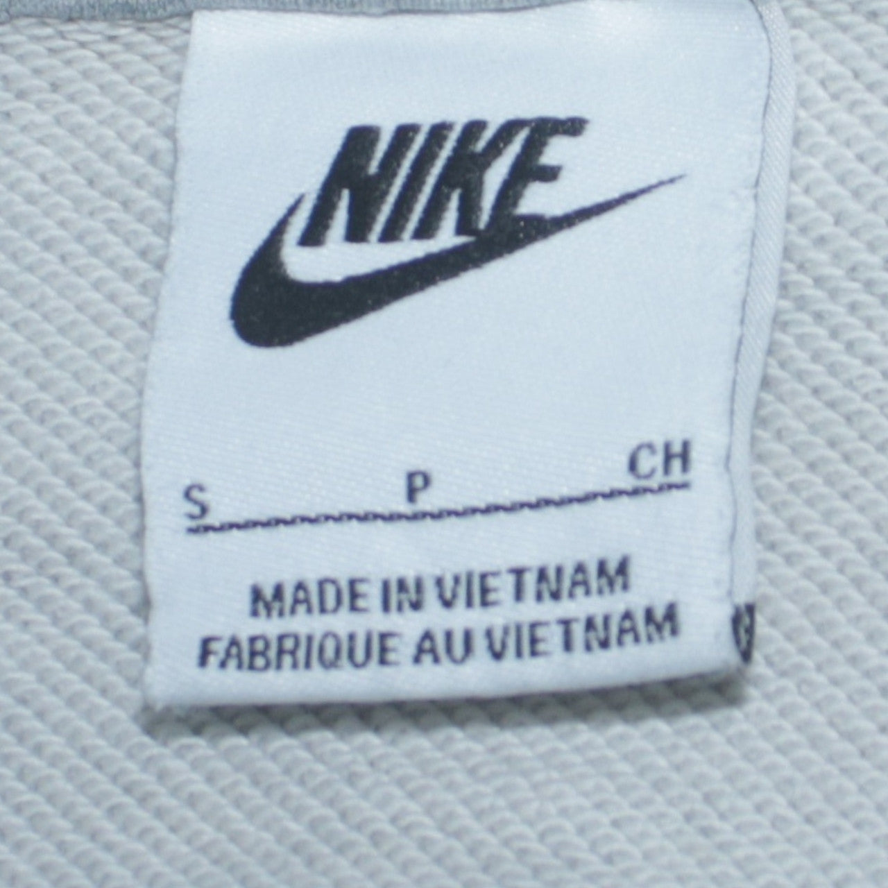 Nike Men's Grey Pullover Hoodie Small Logo Sports Sweatshirt