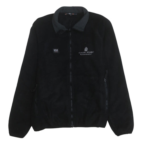 Helly Hansen Mens Black Fleece Workwear Jacket Size M