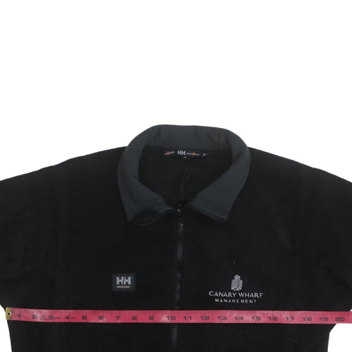 Helly Hansen Mens Black Fleece Workwear Jacket Size M