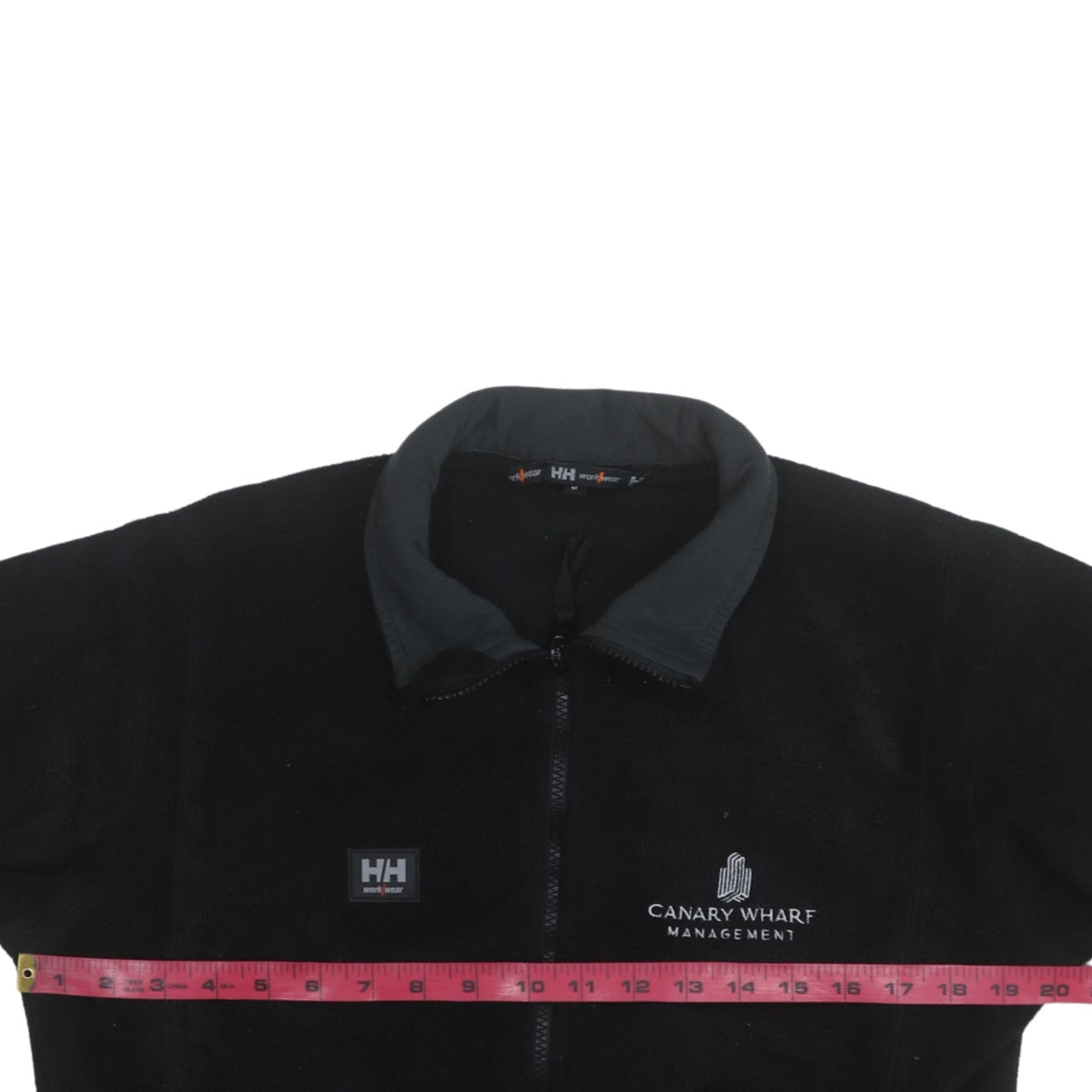 Helly Hansen Mens Black Fleece Workwear Jacket Size M