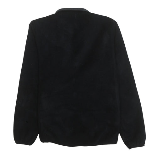 Helly Hansen Mens Black Fleece Workwear Jacket Size M
