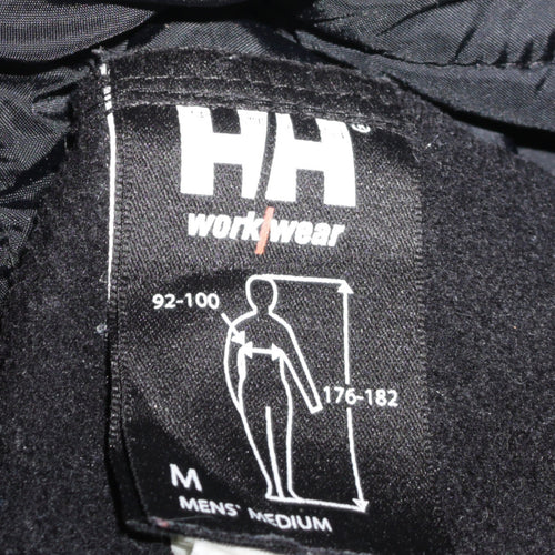 Helly Hansen Mens Black Fleece Workwear Jacket Size M