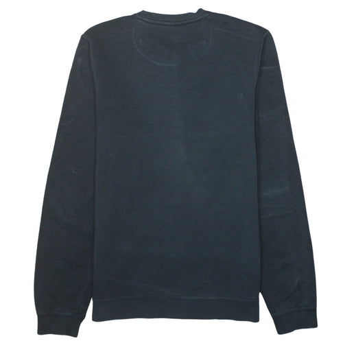 Nike Men's Black Small Crew Neck Pullover Fleece Sweatshirt
