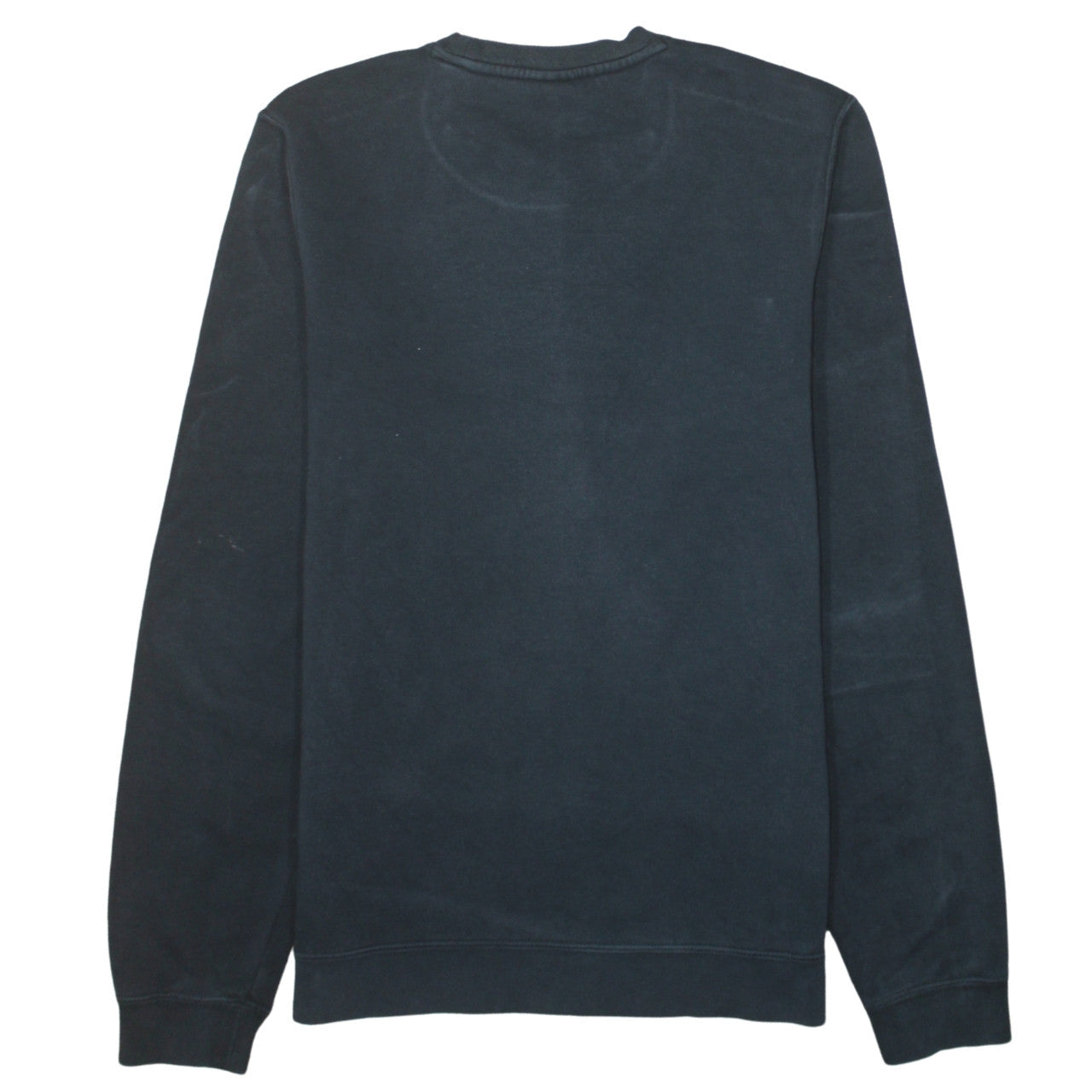 Nike Men's Black Small Crew Neck Pullover Fleece Sweatshirt